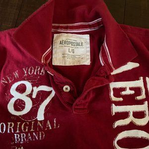Aeropostale red large mens